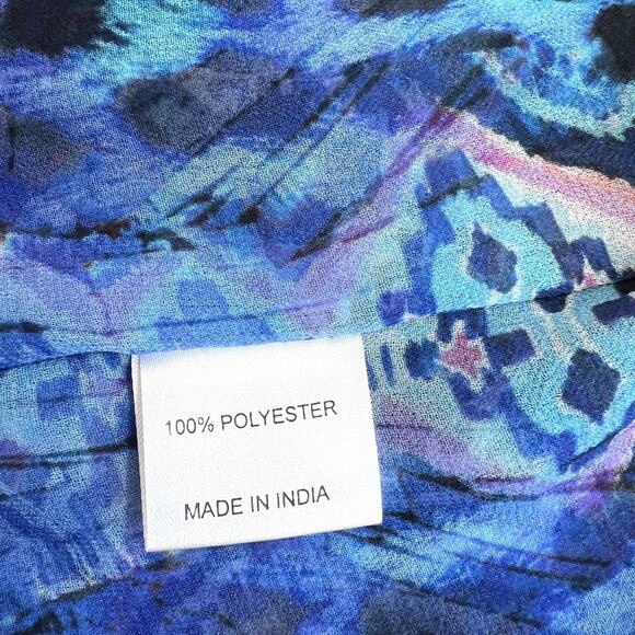 La Moda True Colours Jungle Adventures Cross Lace Kaftan Tunic Animal Print OS - Picture 8 of 9